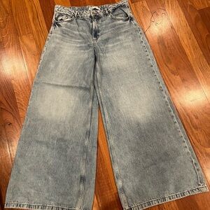 Zara Light Blue Denim Jeans